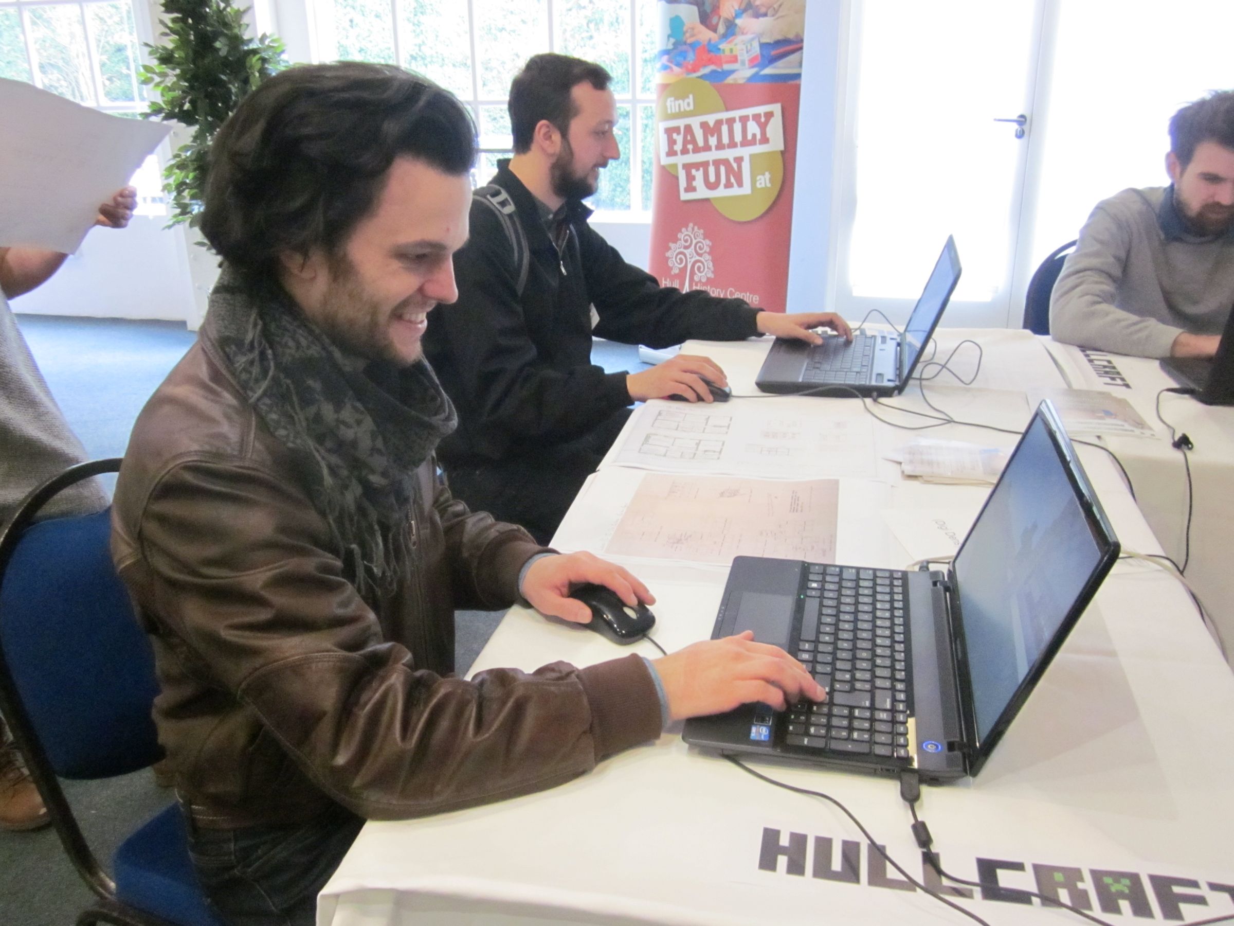 HullCraft Participant at Digital Arts Day, Birmingham 2015