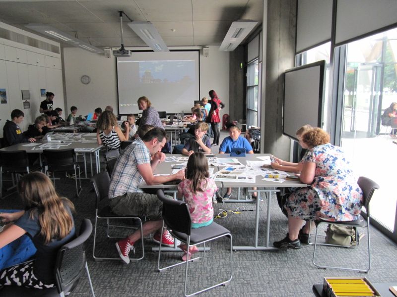 Minecraft BYOD at the Hull History Centre on 21st August 2015